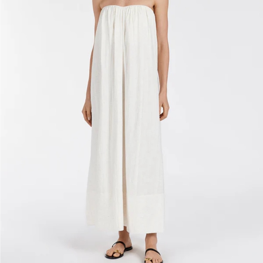 NWT Dissh linen blend midi dress 6